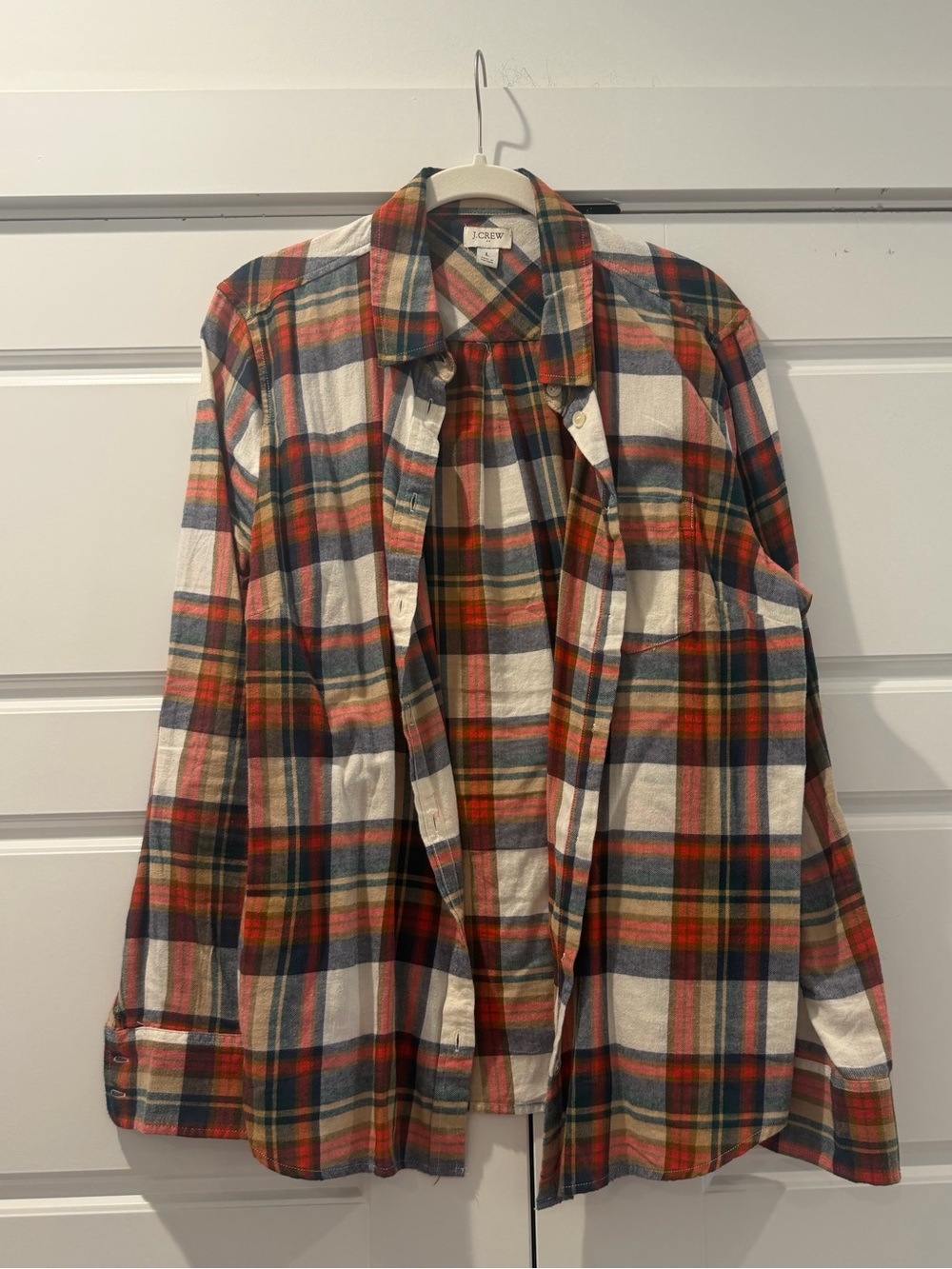 J. Crew Womens Fall Plaid Button-Down Shirt